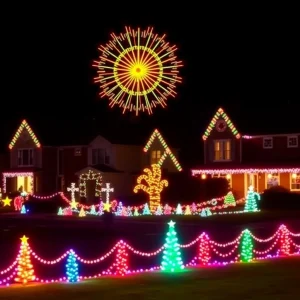 "Orlando Residents Showcase Stunning Holiday Light Displays"