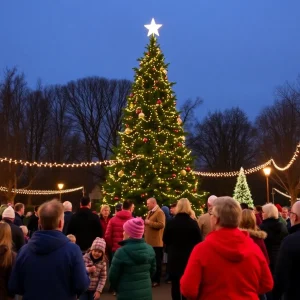 "Orlando Holiday Celebration: Tree Lighting at Lake Eola Park"