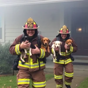 "Orlando House Fire: Dogs Rescued, No Injuries Reported"