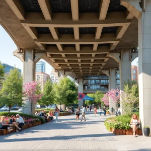 "Orlando Urban Park Project Revitalizes Downtown Under I-4"