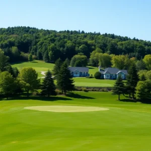 Revitalized golf course in Windermere, Florida