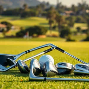 A beautiful golf course in Carlsbad, California