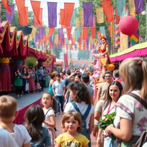 Festival crowd enjoying performances at FestN4 in Orlando