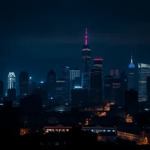 Night view of Orlando skyline representing community concerns