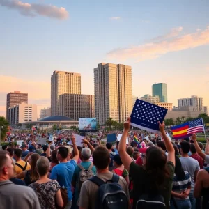 Orlando, Florida community responding to political news of pardons