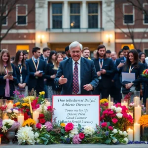 Memorial tribute for Dr. Frank Rohter at UCF campus