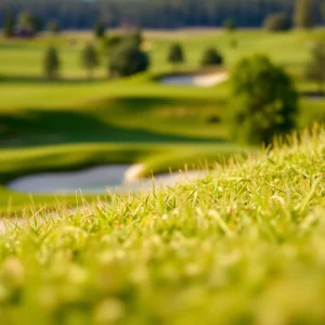 Classically beautiful golf course with manicured greens and sun-drenched fairways