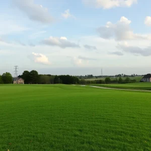 Close-Up of a Beautiful Golf Course