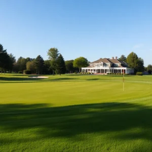 Scenic view of Bobby Jones Golf Course in Atlanta