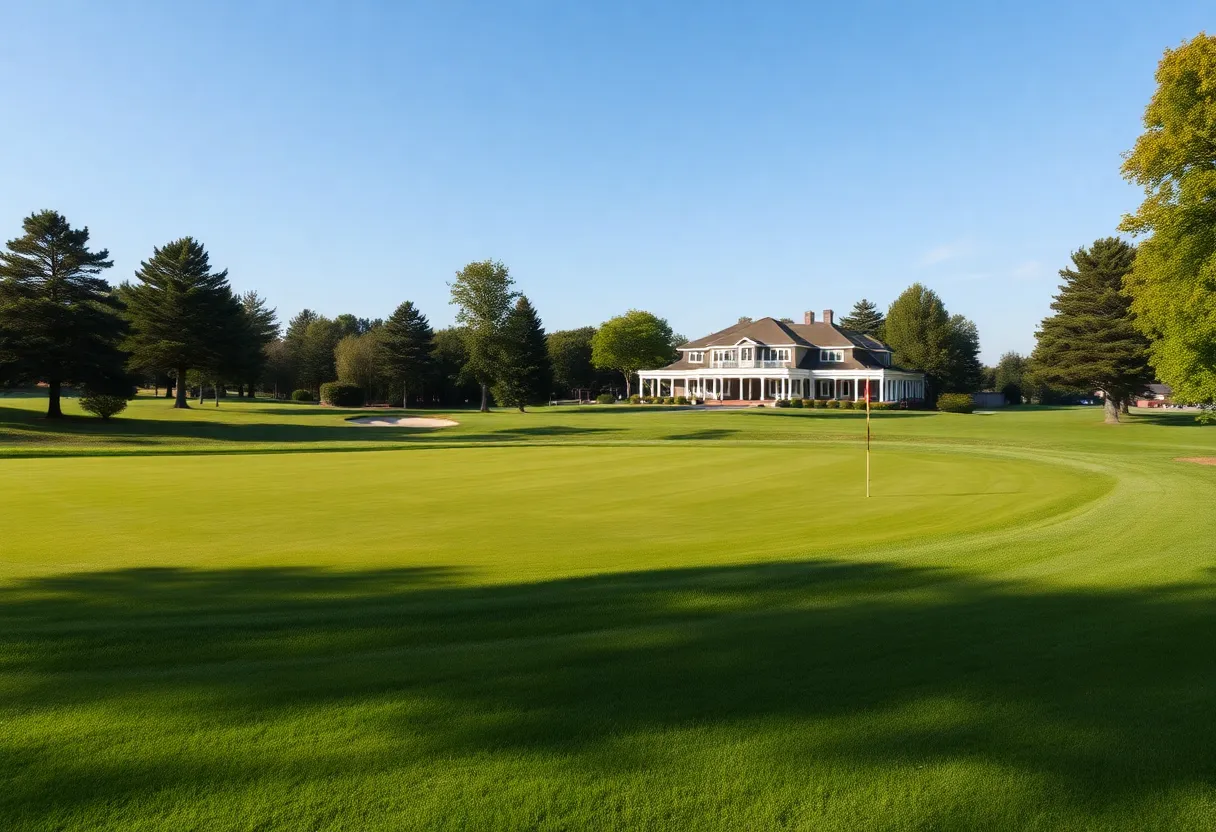 Scenic view of Bobby Jones Golf Course in Atlanta