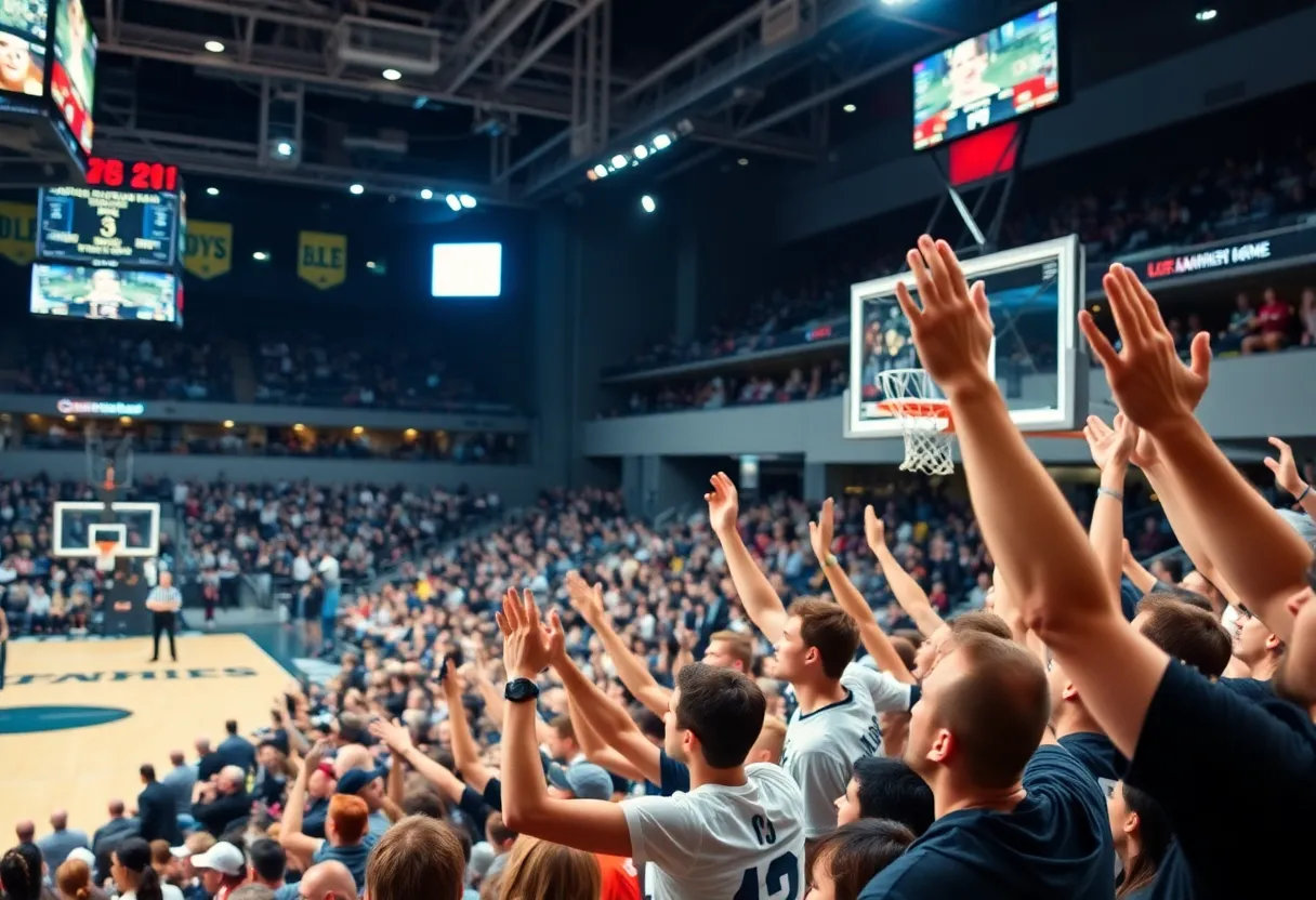 Cincinnati Bearcats basketball game atmosphere