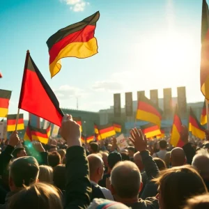 German Elections Rally