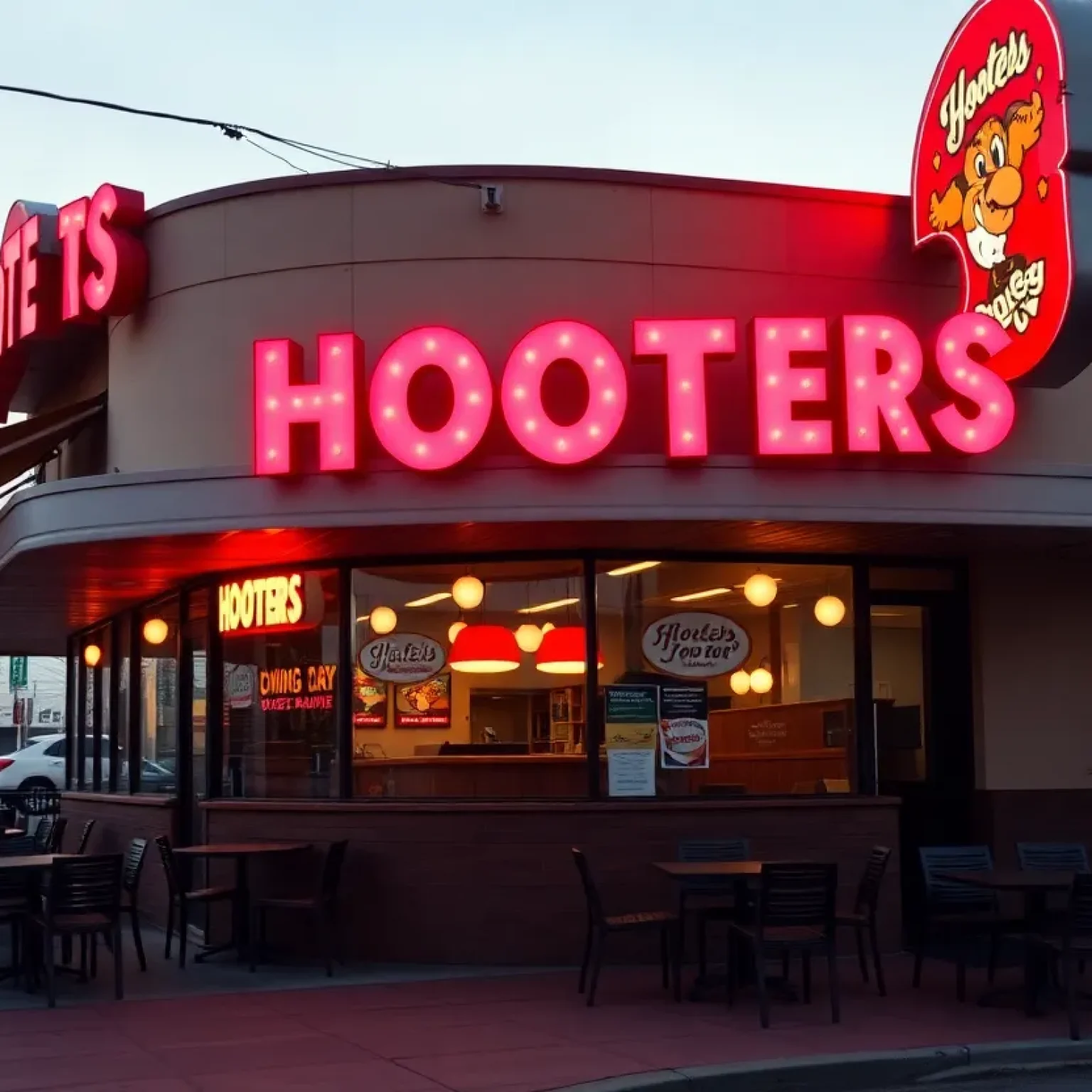 Hooters Restaurant Exterior