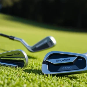 Kirkland Signature irons on green grass