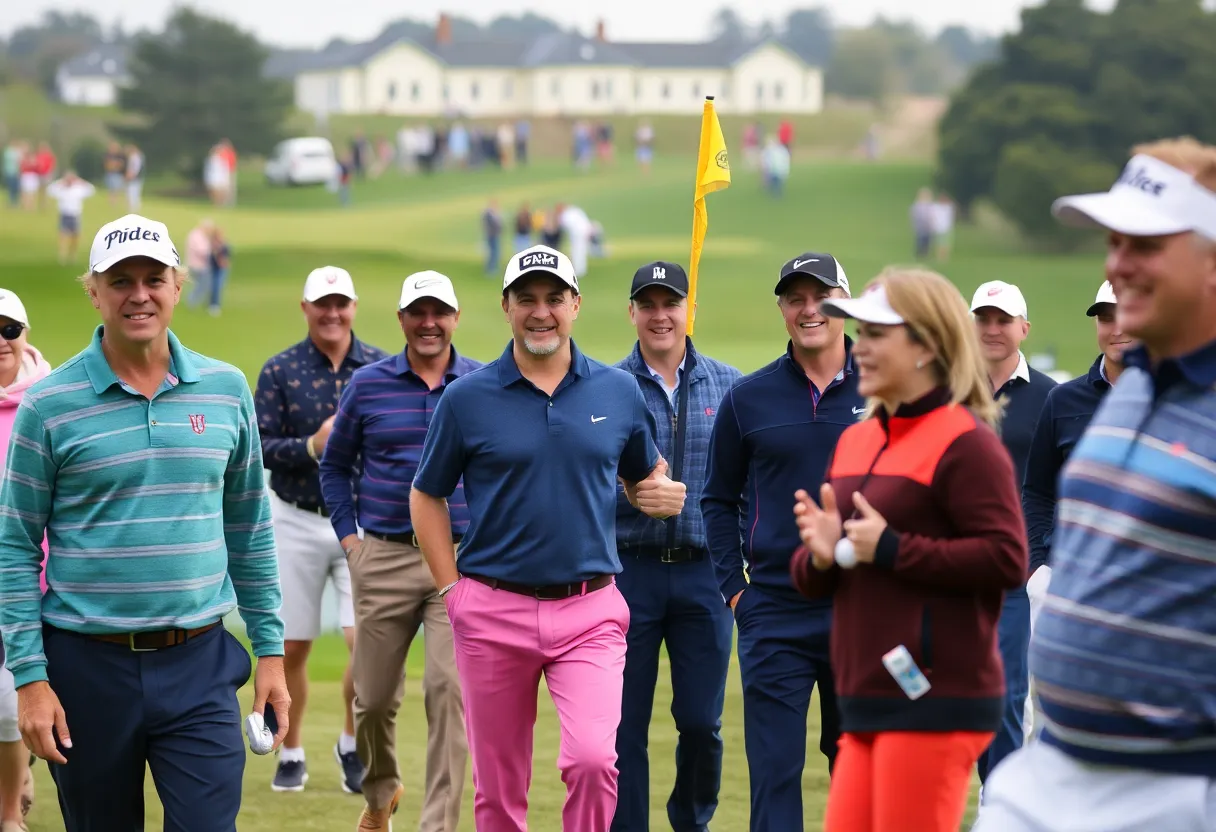 Players competing at The Open Championship