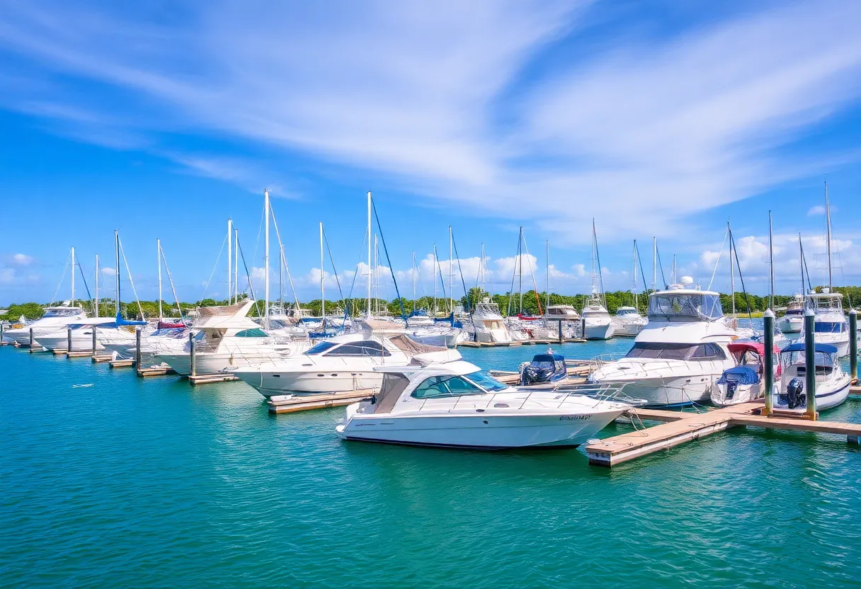 Marina in Florida Keys