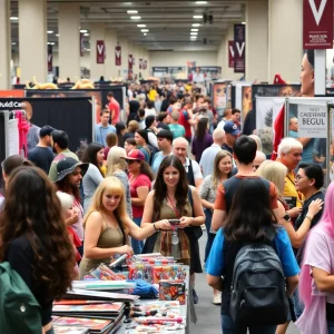 Crowd of fans enjoying MegaCon 2025 in Orlando