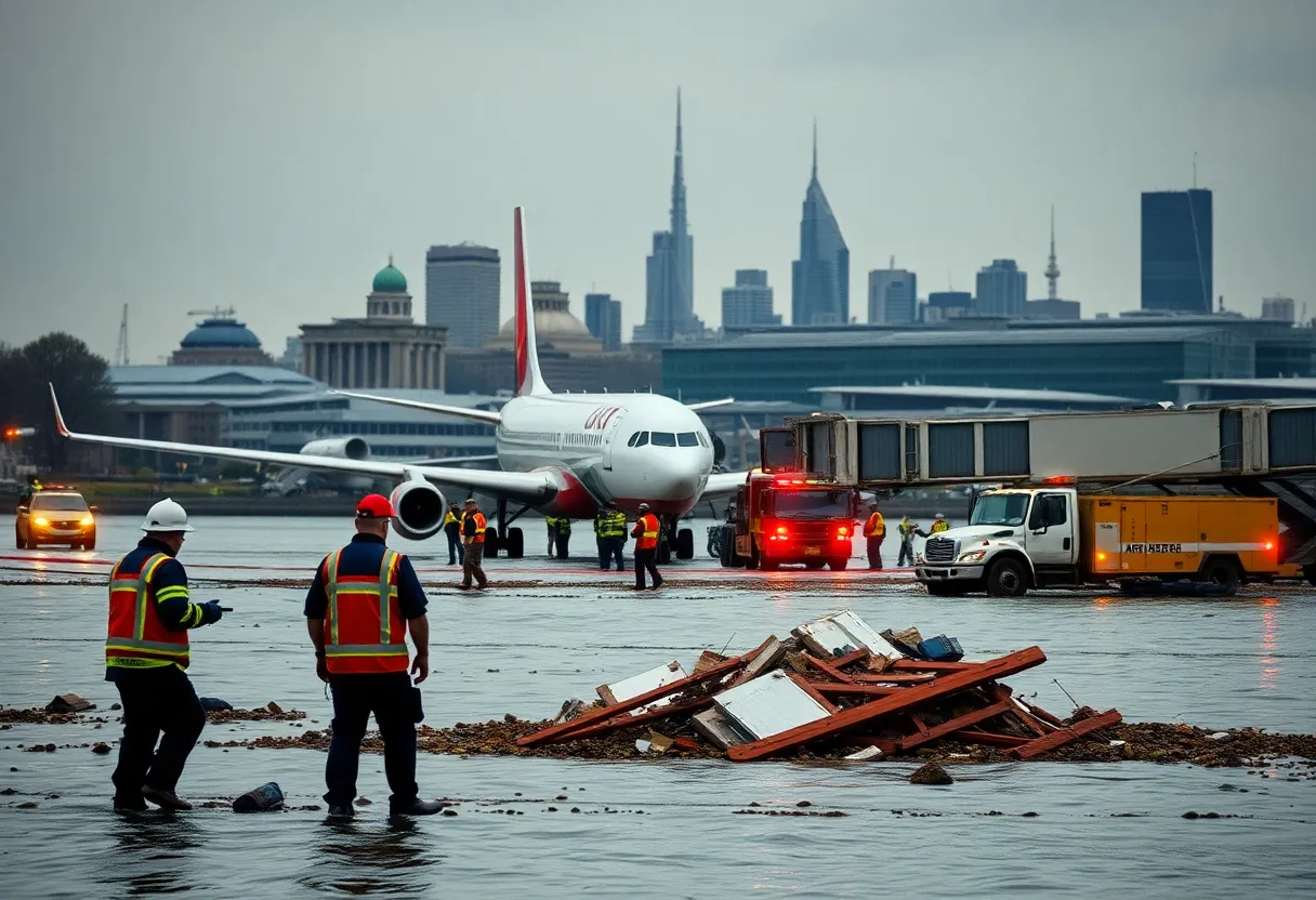 Investigation at Airport Following Midair Collision