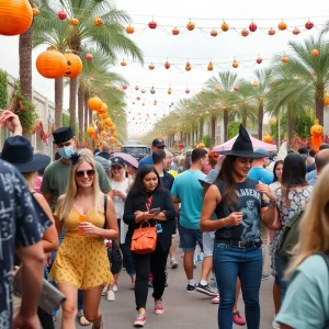 Collage of community events in Orlando