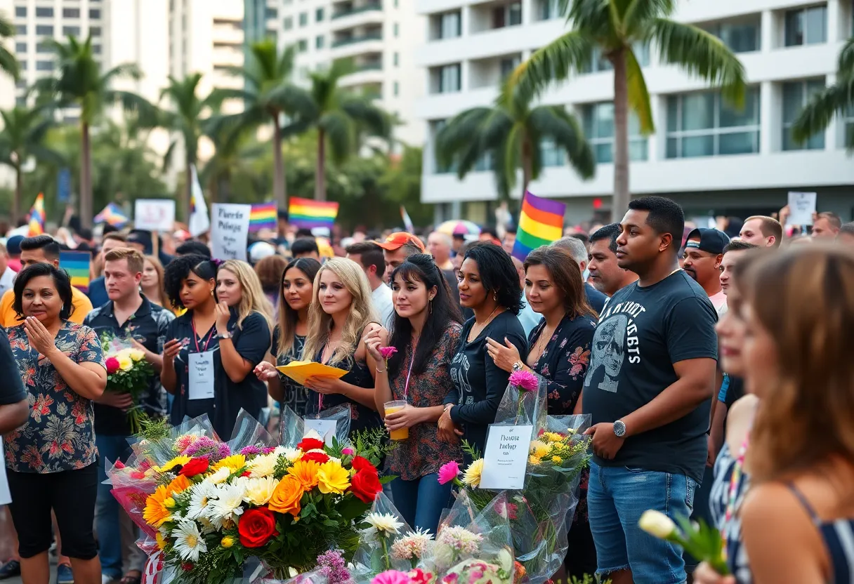 People gathered in Orlando to honor Geraldine Thompson's legacy.