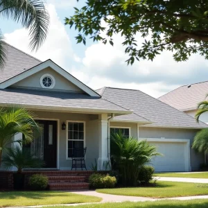 Quiet residential neighborhood in Orlando, Florida