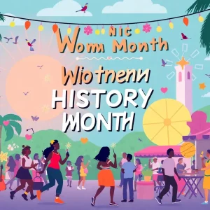 Celebration of Women's History Month in Orlando with various events