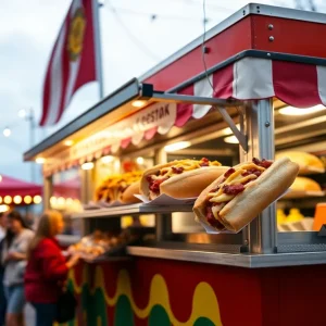 Pacchioni's Cheesesteaks food truck serving gourmet sandwiches