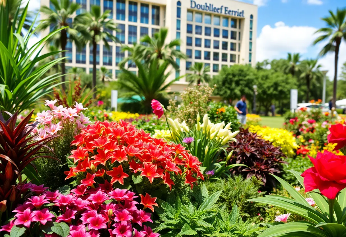 A variety of plants on display at PlantCon International in Orlando