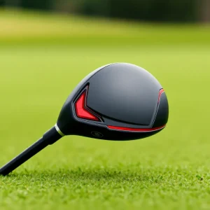 Close-up of the Srixon ZXi LS golf driver on a golf course