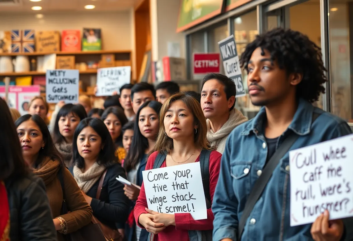 Protest Against Target's Diversity Initiatives