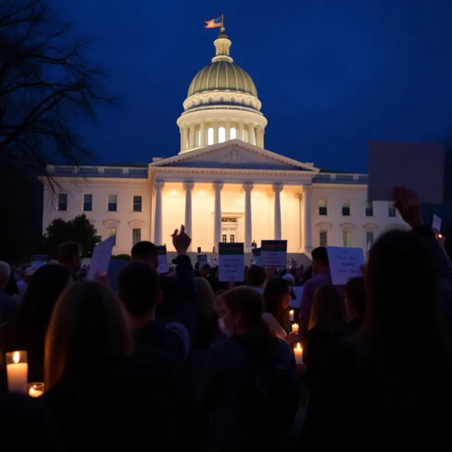 Vigil for Sam Nordquist