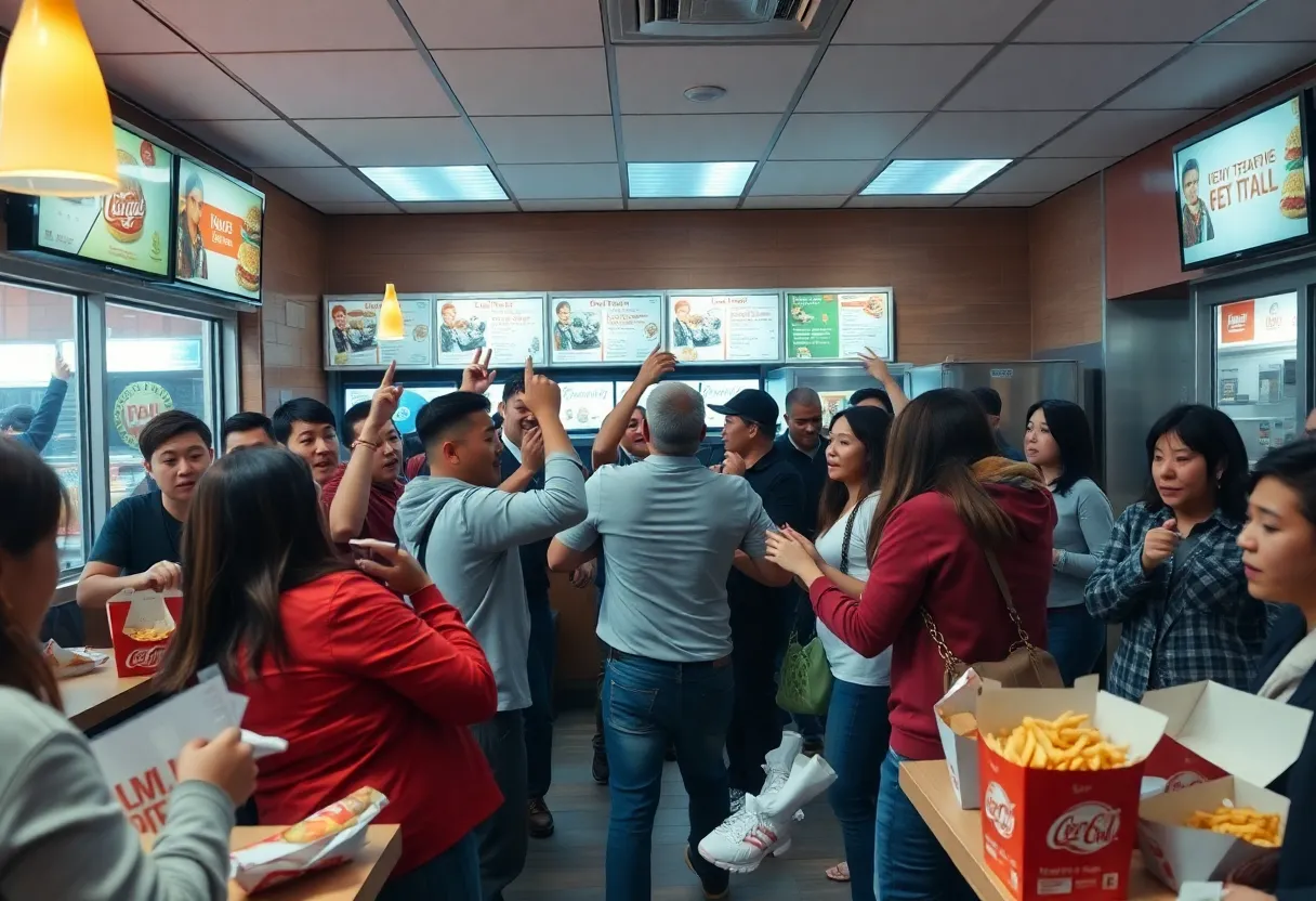 Wingstop Incident Chaos