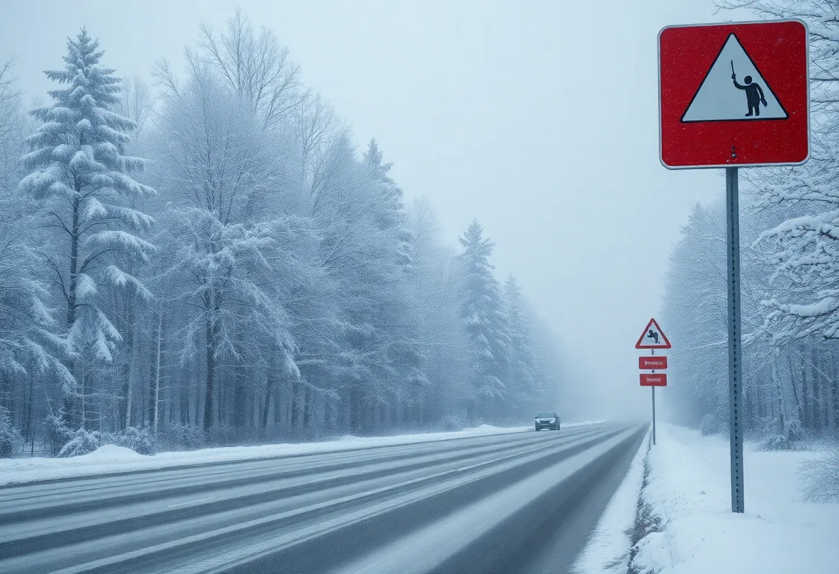 Winter Storm in Eastern U.S.