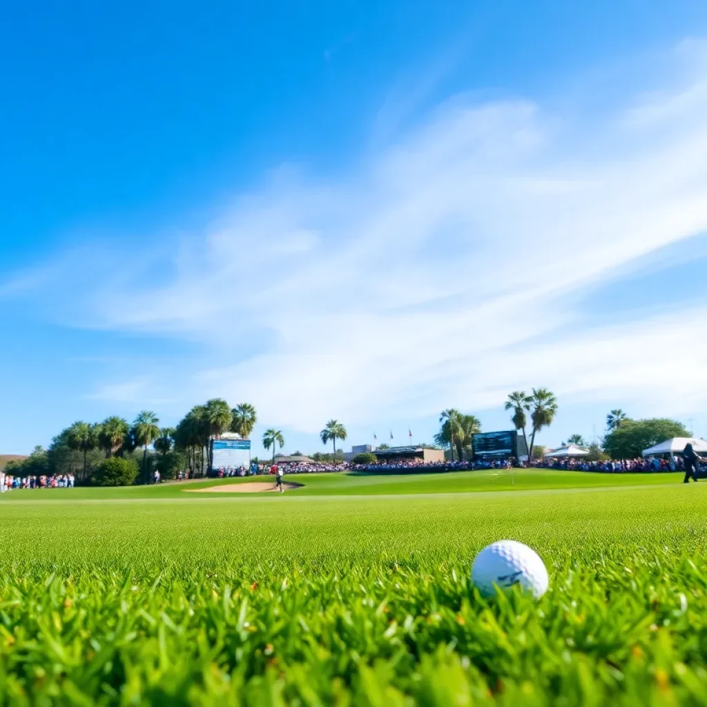 Scenic view of Arnold Palmer Invitational golf course