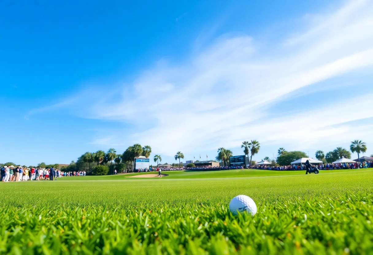 Scenic view of Arnold Palmer Invitational golf course