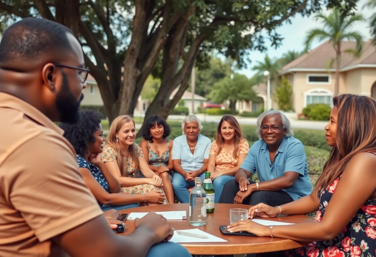 Community meeting in Orlando about local issues