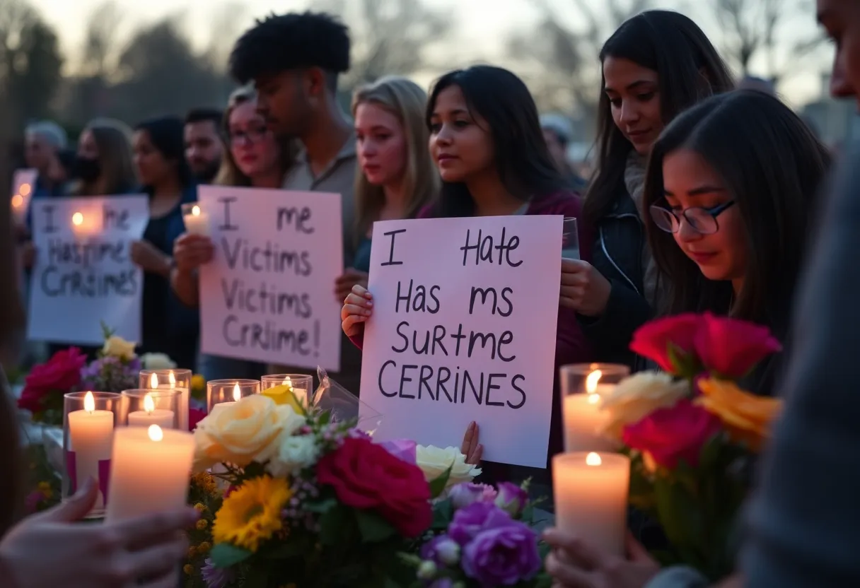 Community Vigil Against Hate Crimes