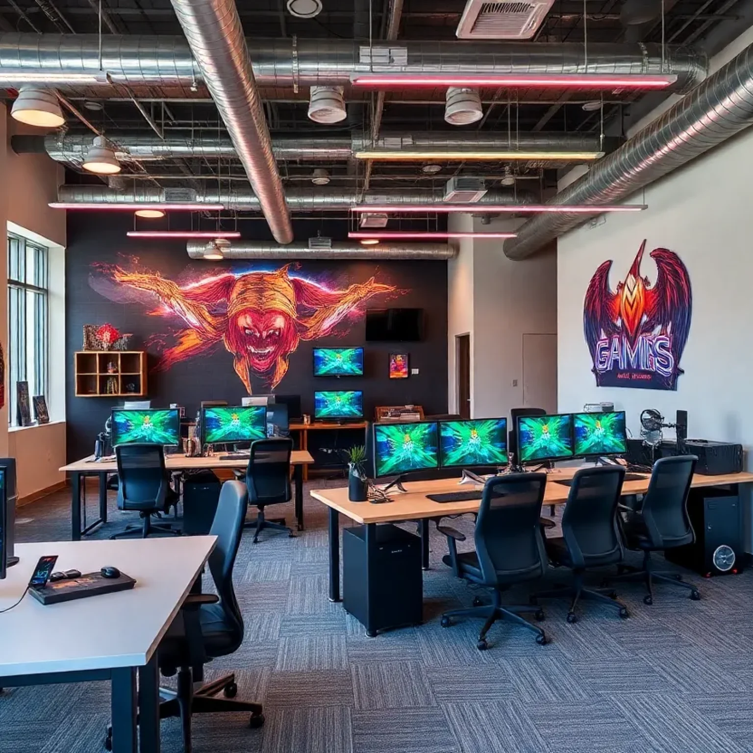 Office space of Electronic Arts in Orlando