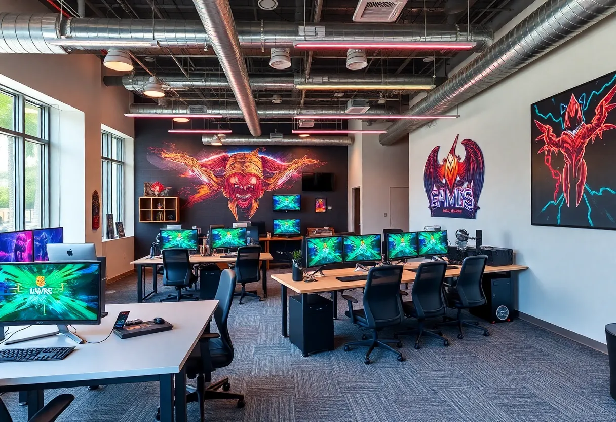 Office space of Electronic Arts in Orlando