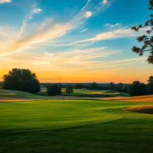 Golf course during the Cognizant Classic