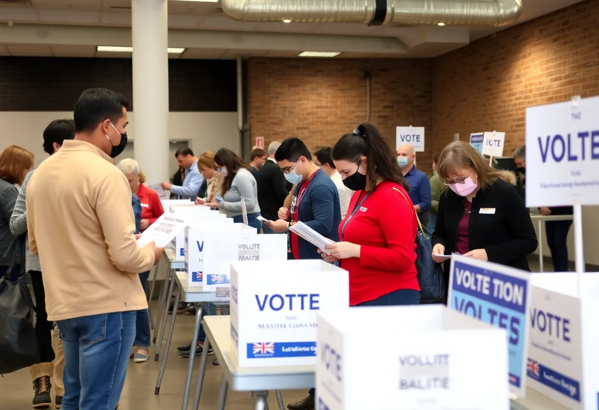 Voters participating in Orange County elections