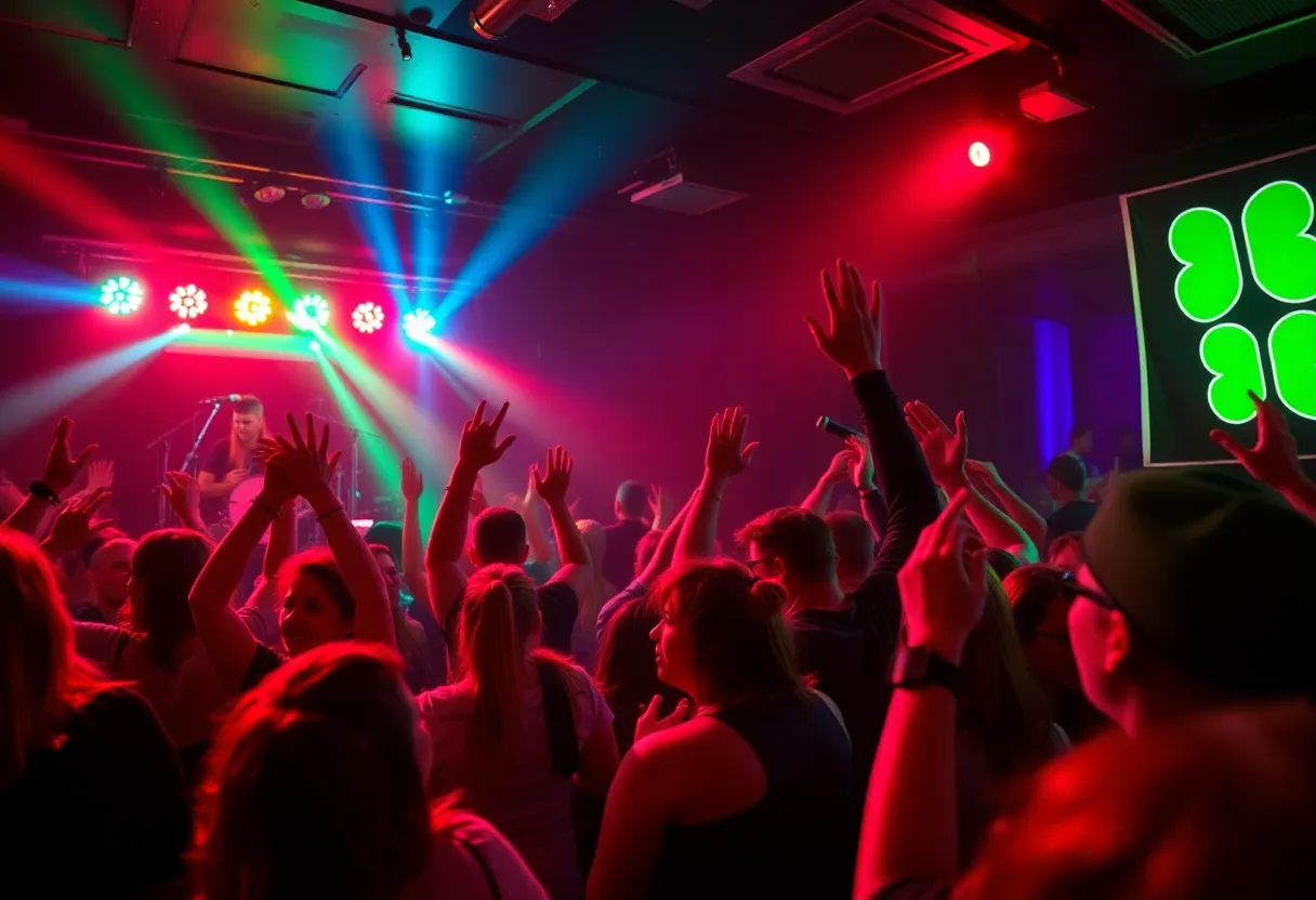 Fans enjoying a concert at the House of Blues in Orlando