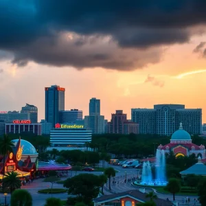 Orlando theme parks under storm clouds as Hurricane Milton approaches