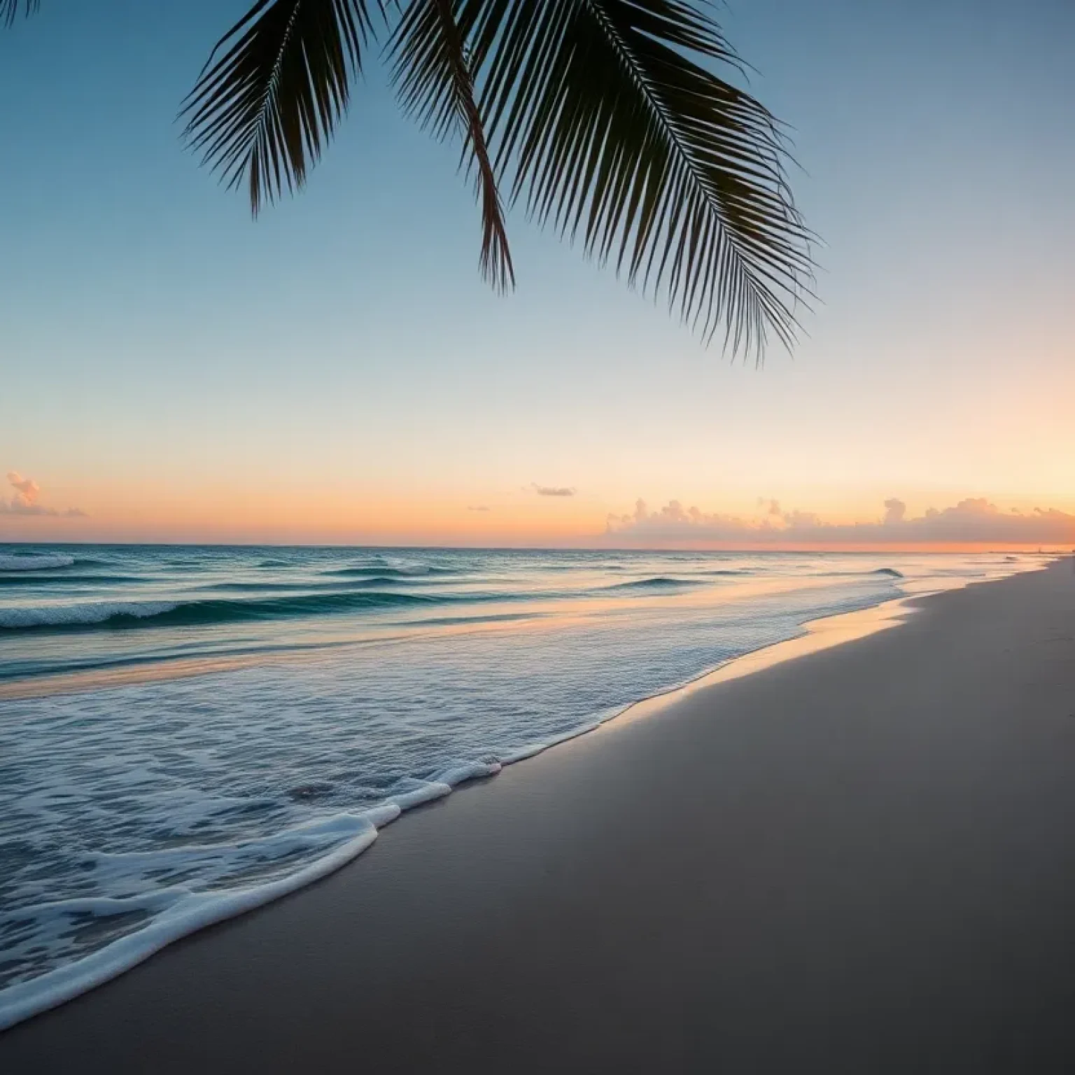 Serene Beach Scene in Punta Cana