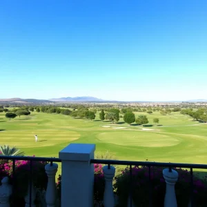 Beautiful golf landscape in Sotogrande