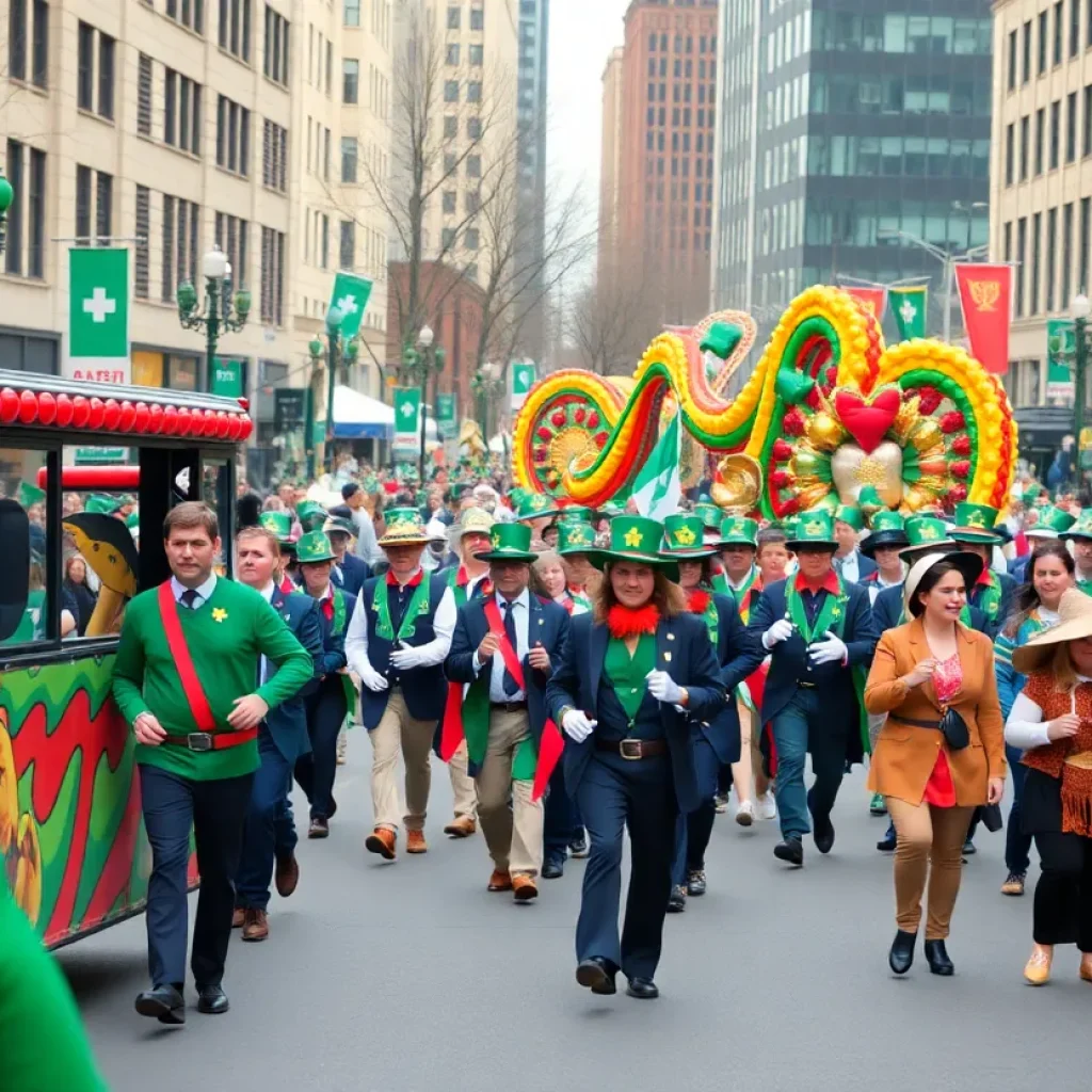 South Boston St. Patrick's Day Parade Celebration