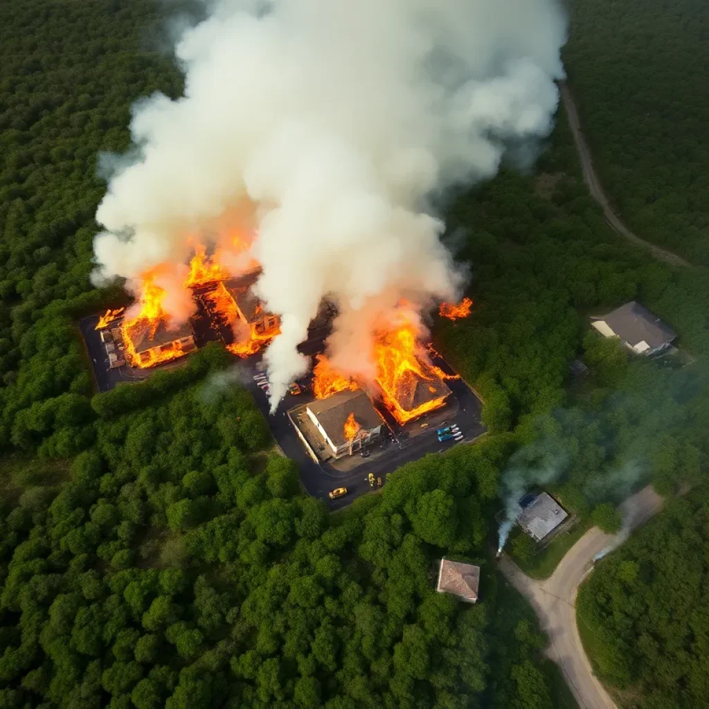 Brush Fire in South Miami-Dade