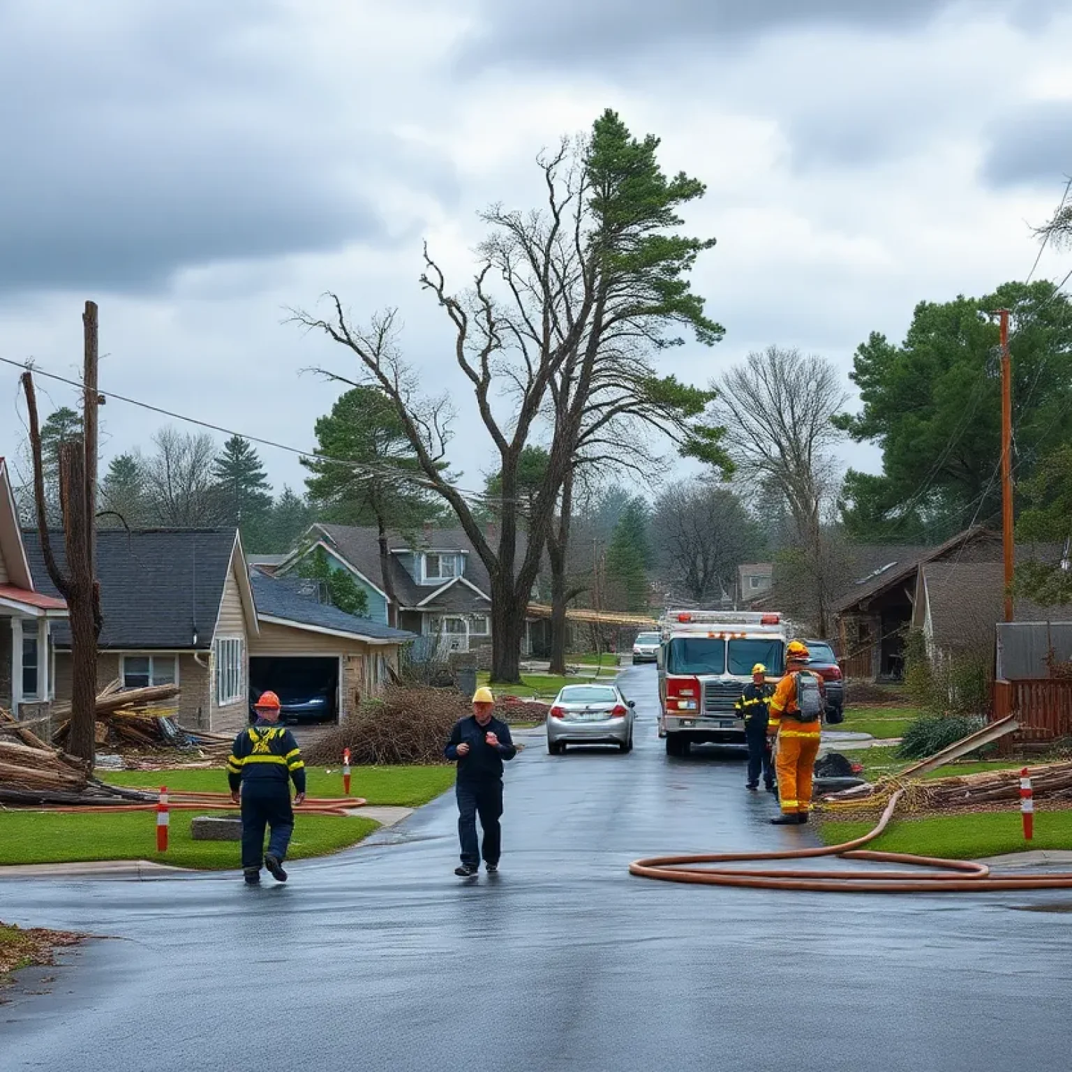 Aftermath of the Southeast Storm