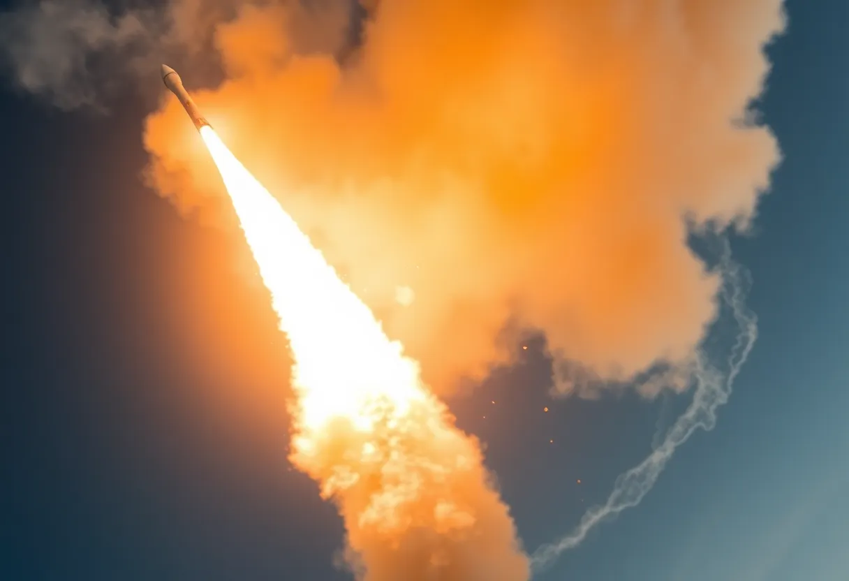 Explosion of SpaceX Starship during test flight over Boca Chica, Texas