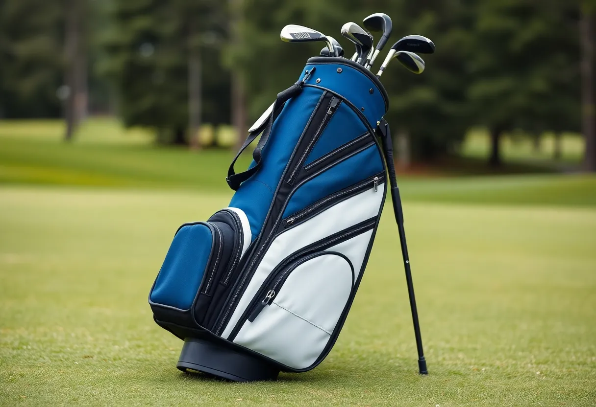 Strata Men’s Golf Club Package Set on a golf course